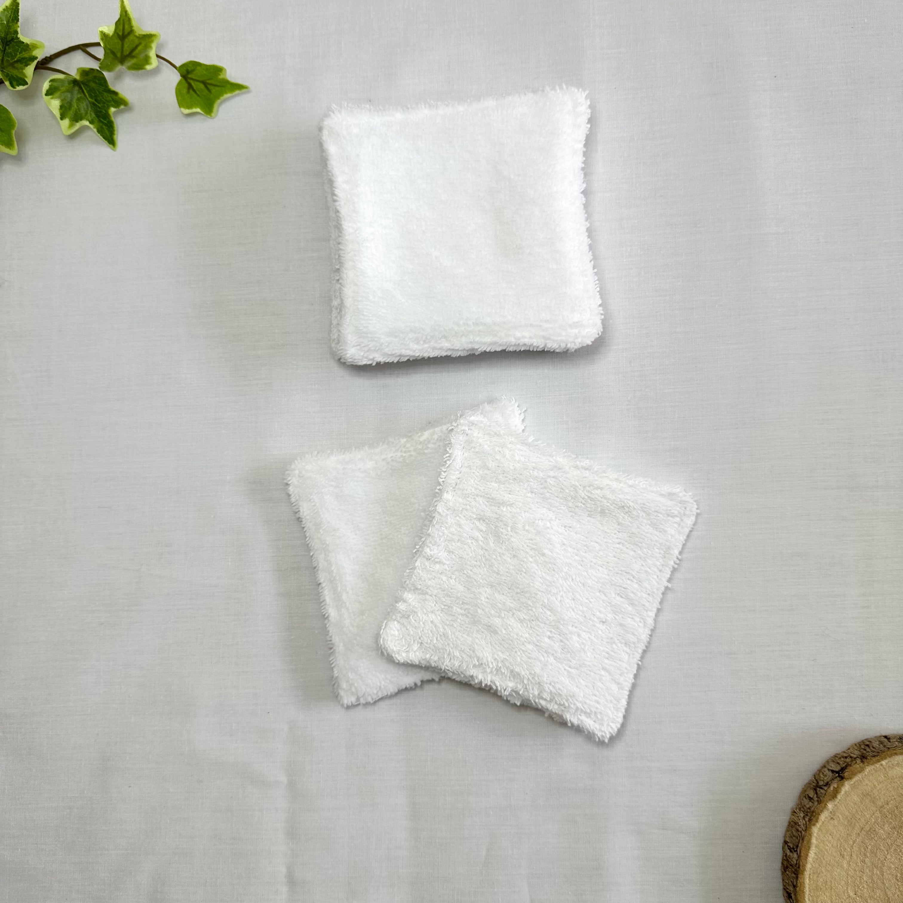 Lingettes lavables double face